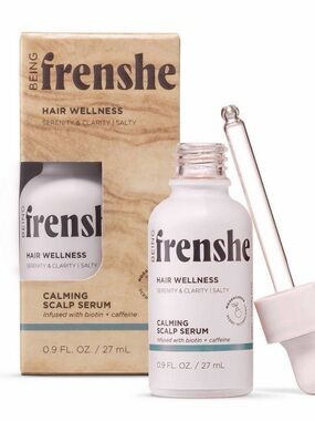BEING FRENSHE Hair Wellness Calming Scalp Serum ~ Serenity & Clarity Salty ~ NIB